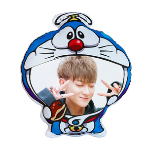 黄子韬娃娃人型定制玩偶人脸公仔真人像来图定做diy照片男友抱枕