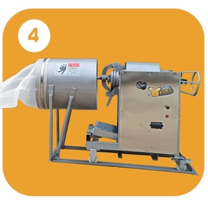 新款全自动爆米花机燃气型老式电动爆米花机免搬锅大炮炸米花机