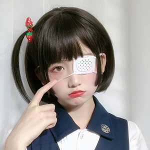 姬发式假发女短发lolita公主切bobo头jk二次元学生圆脸cos全头套