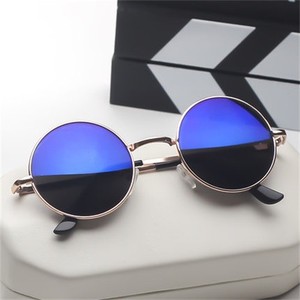 迷你小眼镜男潮小镜片墨镜圆形复古小框眼睛网红大佬个性太阳镜女