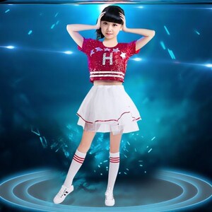 大梦想家舞蹈服小女生表演s服公主裙夏天童模走秀潮服女童2021新