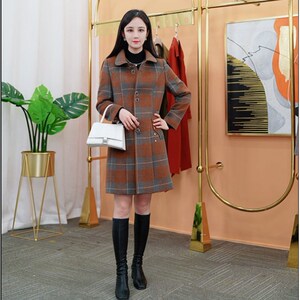 熙媛女装搭配【抖音同款】秋季新款气质百搭显瘦中长款风衣外套