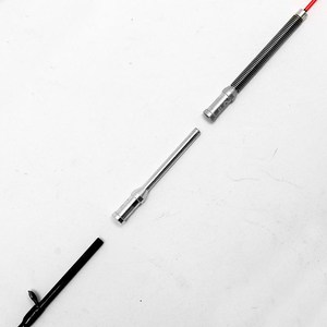 弯头弹簧软尾微铅玻纤筏钓竿竿稍歪头筏杆阀杆稍伐v竿筏竿改装配