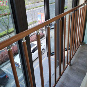 家厂直销内态树脂室生飘窗落地窗阳台定制护栏扶手儿.童安全栏杆