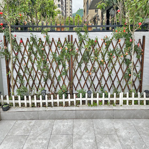 网格花架爬藤支架月季爬藤架花卉植物田园庭院花园挡土围栏栅栏