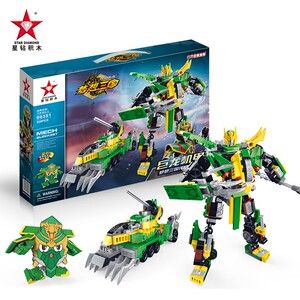 兼容乐高梦想三国机甲系列拼装积木玩具男孩子拼插机器人