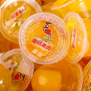 小布丁零食果冻称重包邮喜之郎多儿童蜜桔果肉黄桃果冻散装口味