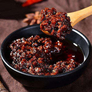 00嘉然食品专营店天猫[2瓶]土道家大块牛肉酱麻辣味 拌饭拌面佐餐