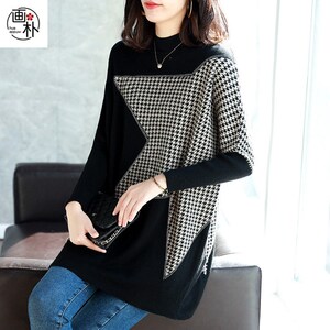 画朴女装毛衣显瘦