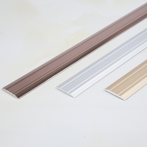 一字型平板自粘压边条地板压w条门槛过桥装饰瓷砖美缝铝合金接缝