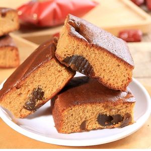 五道口枣糕王老北京枣糕传统糕点老式手工红枣红糖发糕早餐零食