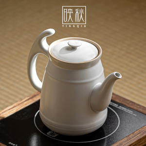 煮茶壶陶瓷大号茶壶单壶大容量日式功夫泡茶水壶家用客厅待客茶具