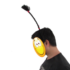 双簧表演道具相声小品朝天小辫子假发辫造型小丑搞笑x舞台儿童演