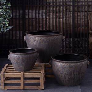 阳台落地种树大口径花盆陶瓷大号特大号户外庭院发财树大花缸清仓