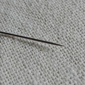 日本和果子和果子工具菊针2只(一对)超细针细针粗针