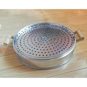 铝合金大蒸笼家用3个特大号商用不锈钢蒸包子蒸馍用全吕笼屉铝47