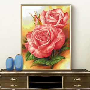 ks十字绣玫瑰花