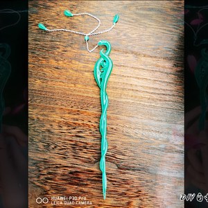 新款白蛇缘起发簪 宝青坊 周边diy动漫小白娘子小青cos头饰 古.