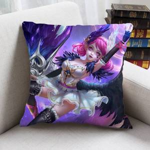 创意王者荣耀小乔抱枕周边纯白花嫁 天鹅之梦 丁香结皮肤cos手办