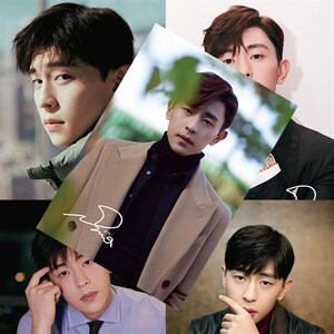 邓伦范丞丞高清海报8张 宿舍卧室墙贴装饰m画明星写真壁纸墙画贴l