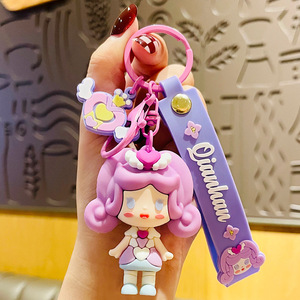 小花仙软胶包包挂件正版盲盒钥匙扣创意公仔p玩偶配饰女汽车挂饰
