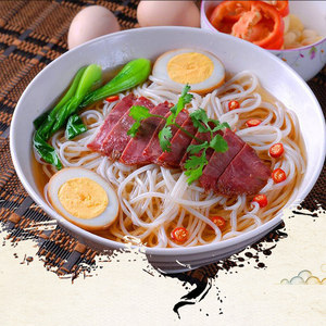 温州中粗粉干浙江永嘉8八字米粉干楠溪江特产手工