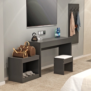 酒店电视柜行李柜组合家具宾馆专用轻奢简约书桌公寓酒店标间定制