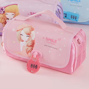 网红笔袋女孩小学生铅笔盒ins日系2021年少女心可爱容量大轻巧韩版