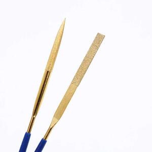 金色镀钛牌金刚石锉r刀耐磨修正打磨抛光合金锉刀工具套装