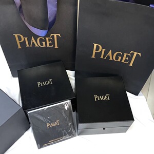 手表盒伯爵表盒黑色包装盒伯爵时来运转手表盒子收纳盒子