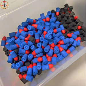 bb塑料弹 塑料弹pppom球实心硬儿童玩具男孩枪圆7mm68毫米发射