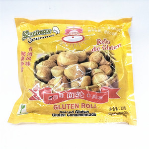 台湾风味 谷峰豆轮250g原味面轮 卤肉良搭配菜