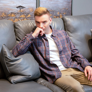 男装 男式衬衫类 男式格子衬衫 德国衬衫男