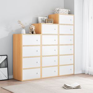 立柜家用卧室现代简约大气简易储物柜靠墙收纳结实耐用经济小户型