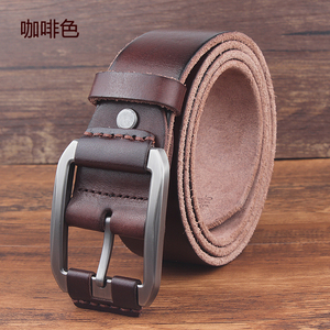 军工牛筋皮e带男士真皮加长头层全牛皮腰带胖大码手工复古休闲裤