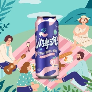 小脾气雪花啤酒小脾气小啤汽果味儿啤酒瓶装24瓶12瓶听装整箱雪花