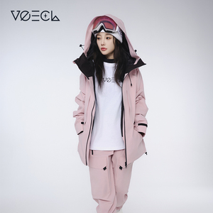 ve3cl李小璐同款 单板滑雪服套装23新款防水透气男女专业软壳上衣
