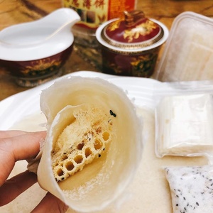 糖葱薄饼潮汕卷饼皮特产小吃糖丝食材怀旧零食揭阳美食茶点