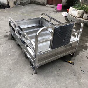 不锈钢三轮车厢改装电动摩托三轮车卡箱翻斗农用