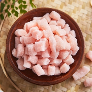 宁波手工制作 桔红糕橘红糕清凉糯米糕薄荷味糯米团童年零食 250g