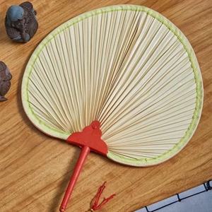 荷叶扇子大蒲扇芭蕉扇济公扇葵扇老人老式蒲草手工扇绘画扇棕叶烧