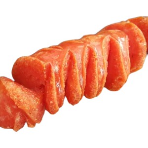 东北牡丹江路边摊炸红肠地摊红肠油炸烧烤煎饼果子