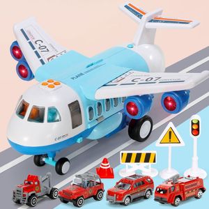 儿童网红爆款玩具飞机4岁3宝宝超大号耐摔益智多功能喷气式客机