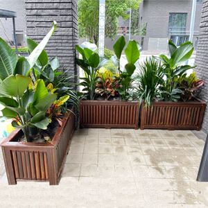 木头专用种菜防腐木阳台花池箱养花花槽种花专用老神器盆大号户外