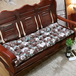 老款式沙发套罩全包实木沙发垫四季通用长条垫子坐垫老式木质三人