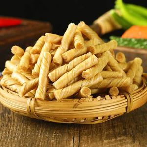 豆筋豆棍豆皮卷辣条食材火锅麻辣烫豆制品人造肉腐竹豆棒3.5斤