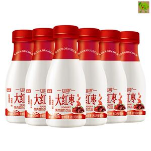 椰泰口口淳大红枣果肉酸奶饮品280ml*12瓶果味风味饮料整箱包邮