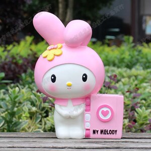 兔笔筒卡通乳胶模具石膏像模具石膏娃娃模具白胚涂色22cm