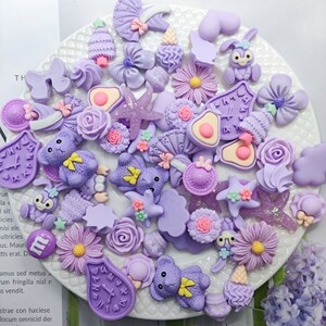 奶油胶装饰物diy福袋树脂配件奶油胶diy发夹材料包手工制作手机壳