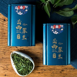 2022新茶岳西翠兰翠尖明前嫩芽特级国宾礼茶叶200g安徽绿茶礼盒装